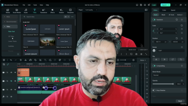 Filmora 12/13 Video Editing Course for Everyone – Screenshot 2
