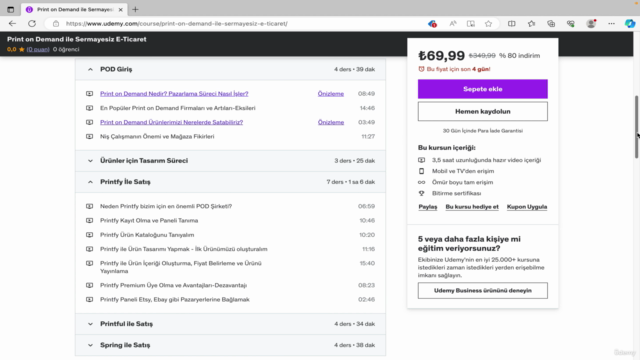 Print on Demand ile Sermayesiz E-Ticaret – Screenshot 4