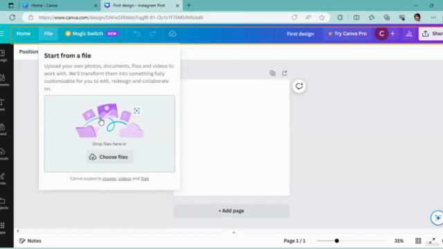 Canva For Newbies: Unleash Your Design Potential With Canva – Screenshot 3