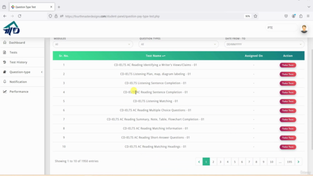 PTE Academic Test | 230 Practice Tests – Screenshot 2