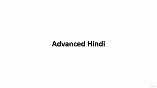 Advanced Hindi 2024 (Lessons 61 - 80) - Promotion - Screenshot_01