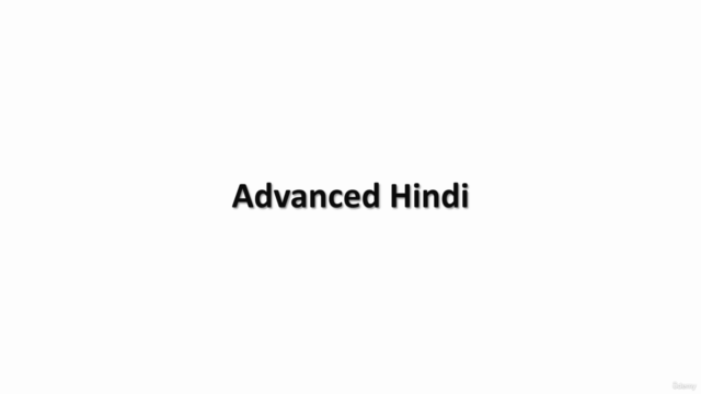 Advanced Hindi 2024 (Lessons 61 - 80) - Promotion – Screenshot 2