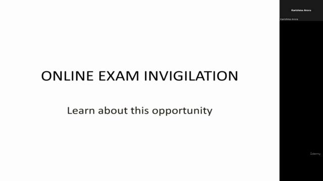 Learn basics about exam invigilation – Screenshot 1