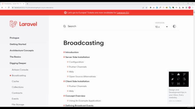 Laravel Real-time Guide: Pusher, Websockets, Echo and More! – Screenshot 1