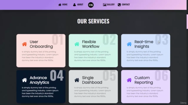 Build Real world Responsive Website using HTML CSS & JScript – Screenshot 2