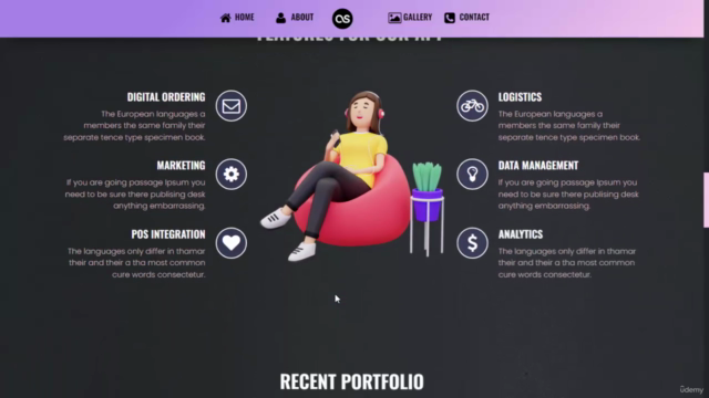 Build Real world Responsive Website using HTML CSS & JScript – Screenshot 4