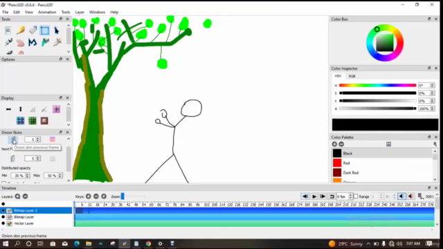 Create Animations Movie with Pencil2D for Beginners – Screenshot 4