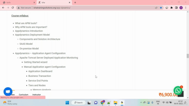 CISCO AppDynamics for Performance Testers and AppD admins – Screenshot 1