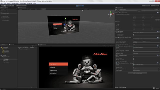 Getting Cozy with Unity UI – Screenshot 3