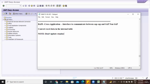 Learn BAPI in SAP | Real Time Training | SAP ABAP – Screenshot 1