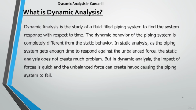 Dynamic Analysis of Piping Systems in Caesar II Software β Screenshot 3