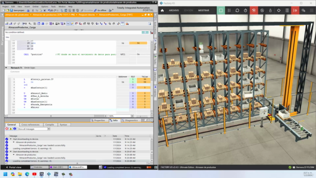 TIA PORTAL Master (Básico, Intermedio)-KOP-AWL-SCL – Screenshot 4