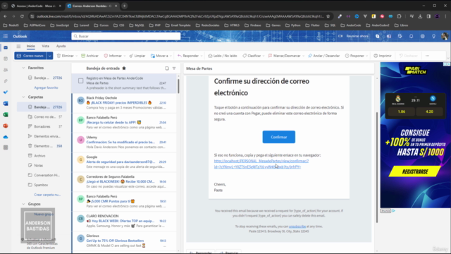Desarrollo Web Avanzado: Login, Registro y Acceso con Google – Screenshot 3