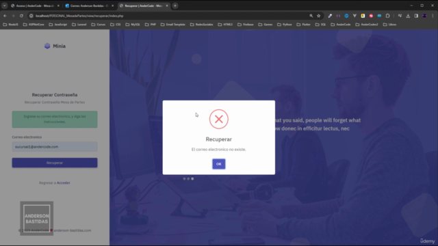 Desarrollo Web Avanzado: Login, Registro y Acceso con Google – Screenshot 4