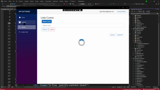 Aprende como crear aplicaciones con .NET MAUI SQL y Azure – Screenshot 1