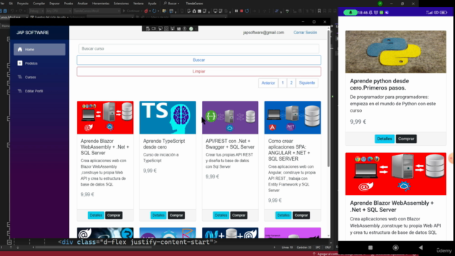 Aprende como crear aplicaciones con .NET MAUI SQL y Azure – Screenshot 2