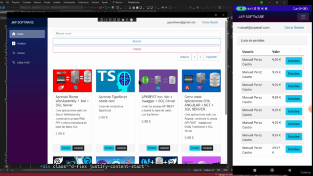 Aprende como crear aplicaciones con .NET MAUI SQL y Azure – Screenshot 3
