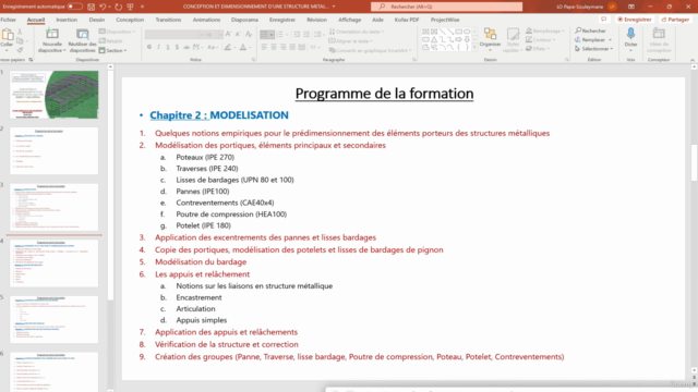Robot - Idea Statica : Conception charpente métallique CM66 – Screenshot 1