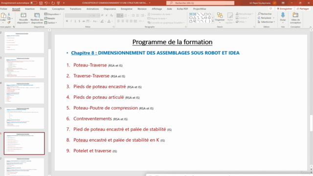 Robot - Idea Statica : Conception charpente métallique CM66 – Screenshot 3