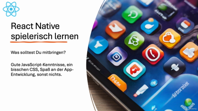 React Native spielerisch lernen – Screenshot 1