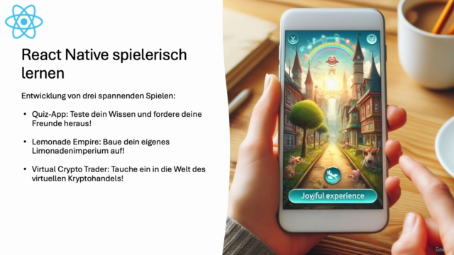 React Native spielerisch lernen – Screenshot 4