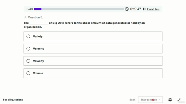 Big Data Interview Questions Practice Test MCQ | Quiz – Screenshot 2
