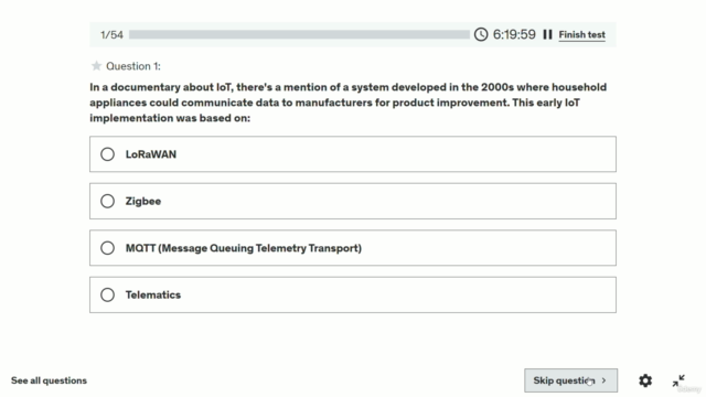 Internet of Things Interview Questions Practice Test Quiz – Screenshot 1