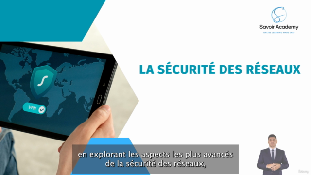 Formation Intégrale en Sécurité des Réseaux – Screenshot 1