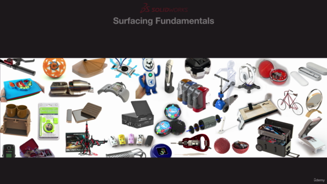 SolidWorks SURFACING Fundamentals – Screenshot 1