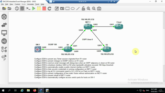 Introduction to Cisco EEM Automation – Screenshot 1