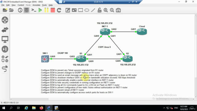 Introduction to Cisco EEM Automation – Screenshot 3