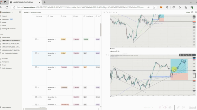 Guide to Established a Notion-Based Trading journal – Screenshot 3