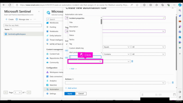 Microsoft Sentinel course with hands on sims for beginners – Screenshot 3