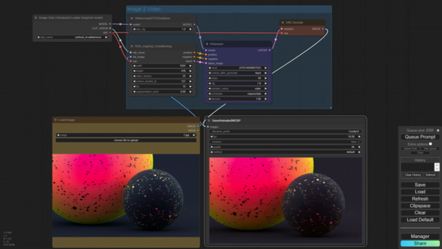 Stable Diffusion Video with ComfyUI - Generative AI Awakens – Screenshot 2