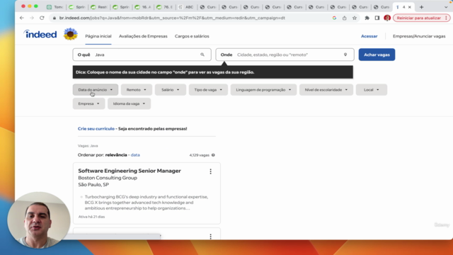 Aprenda a Resolver Questões Spring Boot Seleção no Exterior – Screenshot 1