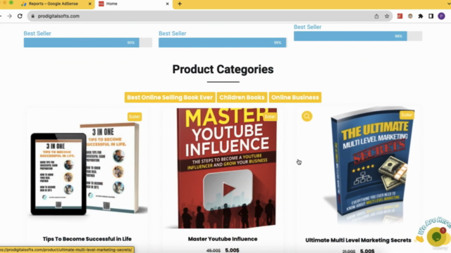 2 in 1 Digital marketing tools with health and fitness ebook – Screenshot 2