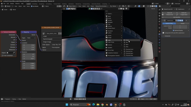 Selos 3D com Blender 4.0 – Screenshot 3