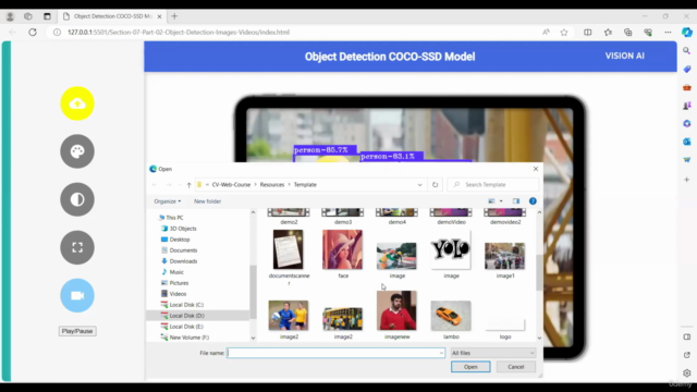 Computer Vision Web Development: YOLOv8 and TensorFlow.js – Screenshot 3