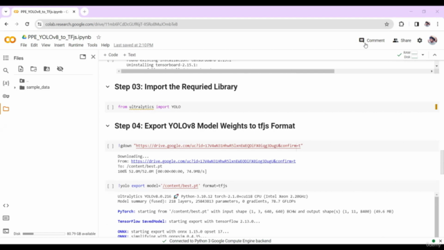 Computer Vision Web Development: YOLOv8 and TensorFlow.js – Screenshot 4
