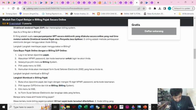 Mudah Dan Cepat Belajar e-Billing Pajak Secara Online – Screenshot 3