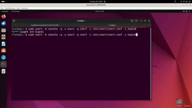 Linux Security: Network Defense with Snort - Screenshot_01