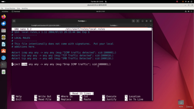 Linux Security: Network Defense with Snort - Screenshot_03