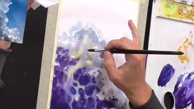 Aquarell-Kurs: Faszinierende Wolken-Szenen in Aquarell malen – Screenshot 1