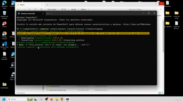 Desarrollo de un Sistema tipo Instagram con Laravel 9 – Screenshot 2
