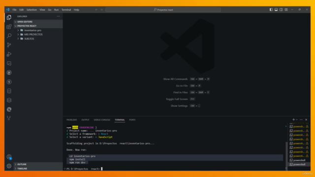 Sistema para inventarios con REACT - NIVEL INTERMEDIO – Screenshot 2