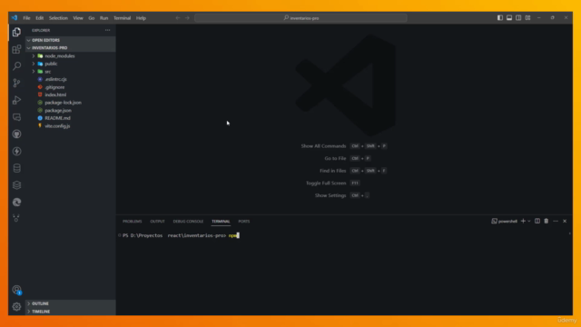 Sistema para inventarios con REACT - NIVEL INTERMEDIO – Screenshot 3