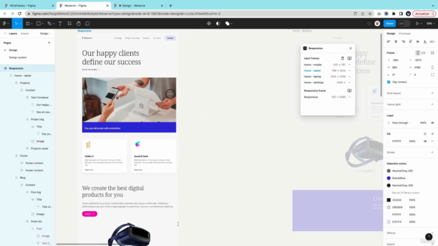 Curso completo Figma 2024 + Diseño Web Responsive – Screenshot 1