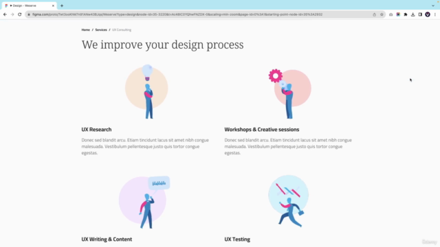 Curso completo Figma 2024 + Diseño Web Responsive – Screenshot 4