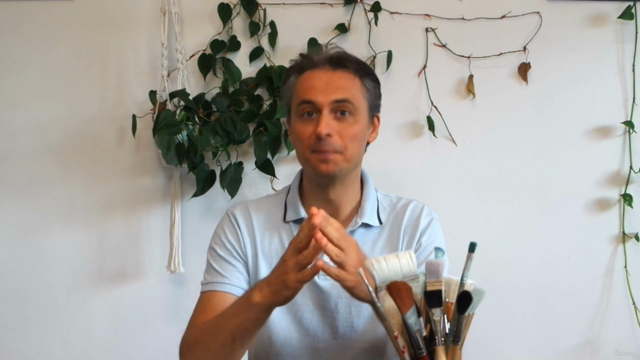 Aquarell-Kurs: Blumen in Lasur-Technik für Aquarell malen – Screenshot 2