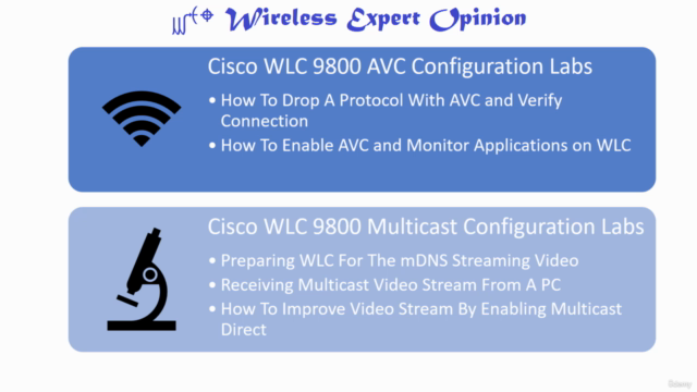 Cisco WLC 9800 QoS AVC Multicast and TACACS Labs ENWLSI – Screenshot 3